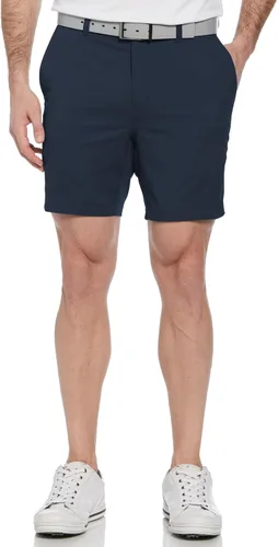 Vista 11 de PGA Tour Men's 7” Flat Front Performance Stretch Golf Shorts with Active Waistband Caviar