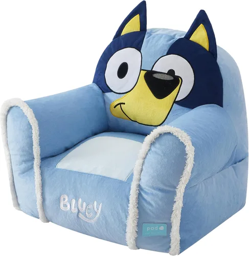 Vista 16 de Sanrio Hello Kitty - Puf figural, sofá de estructura suave con reposabrazos para niños, asiento cómodo para dormitorio o sala de juegos, a partir