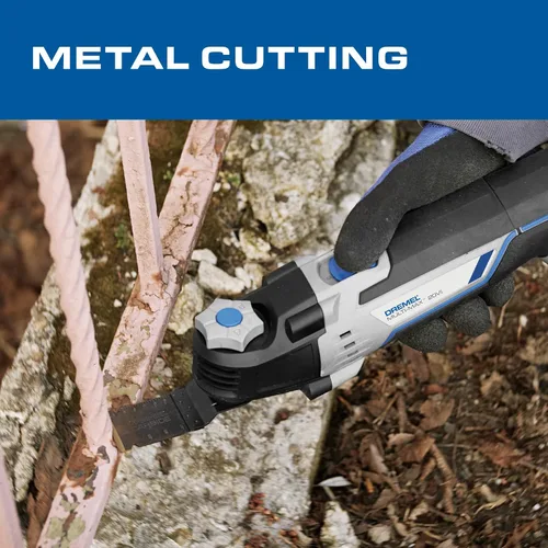 Vista 5 de Dremel Multi-Max MM20V-01 Kit de herramientas oscilantes inalámbricas con (1) batería