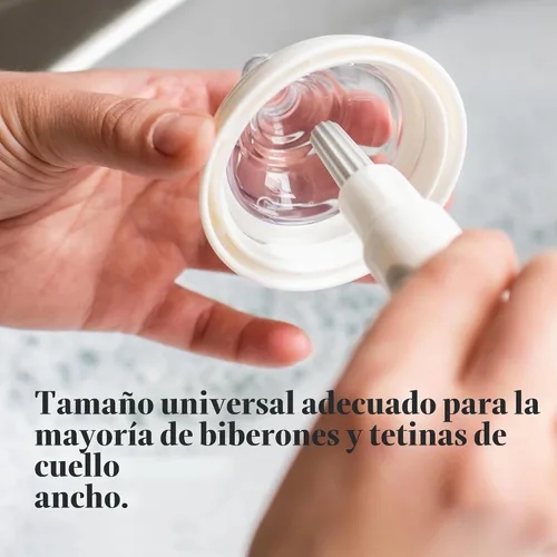 Vista 6 de Tommee Tippee Closer to Nature - Cepillo de limpieza para biberones y tetinas