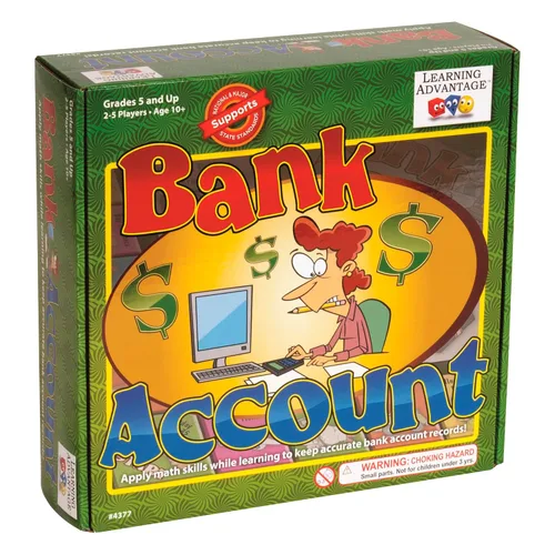 Vista 4 de Learning ADVANTAGE -4377 Juego de dinero de cuenta bancaria