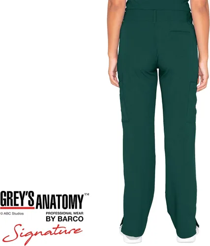 Vista 2 de Pantalón Olivia estilo Grey's Anatomy para mujer - Pantalones médicos súper suaves