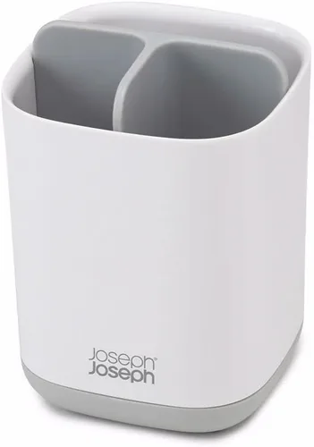 Vista 9 de Joseph Joseph Easy-Store - Soporte para cepillo de dientes, organizador de almacenamiento para baño, grande, negro mate