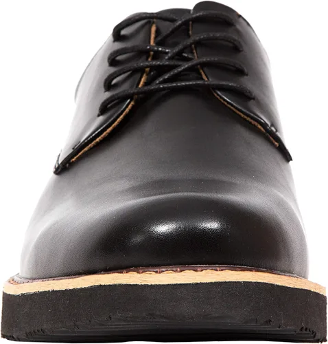 Vista 3 de Ciervos ciervos Walkmaster hombres Plain Toe 1 cuero negro Oxford