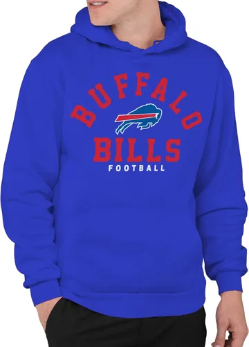 Vista 30 de Junk Food NFL - Sudadera con capucha unisex para adultos con logotipo de equipo clásico
