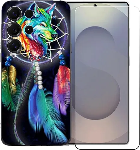 Vista 23 de Funda de TPU para UIOUOR I25 Ultra + HD de vidrio templado, carcasa de silicona para parachoques trasero – 9 dureza anti-arañazos protector de Bst1