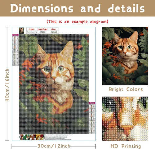 Vista 6 de Ginfonr Kits de arte de diamantes 5D para adultos, pintura de diamante de pájaro de cuervo para adultos, arte de diamantes de imitación
