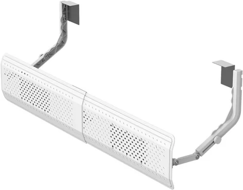 Vista 2 de Deflector de flujo de aire de CA ajustable, deflector de aire acondicionado, mini deflector de ventilación dividido, escudo de soplado antidirecto