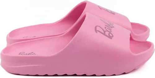 Vista 6 de Barbie Womens Sliders Ladies Pink Doll Logo Summer Beachwear Shoes