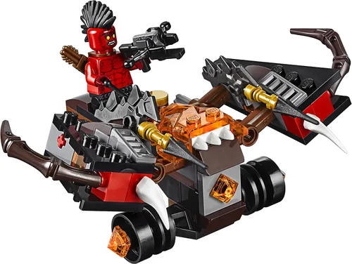 Vista 8 de Lego Nexo Knights, Kit de juguetes para construir Catapulta de lodo, 70318 (95 piezas)