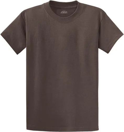Vista 30 de Joe's USA Playeras pesadas de 6.1 onzas, 100% algodón para hombres en tallas regular, grande y alta Negro azabache