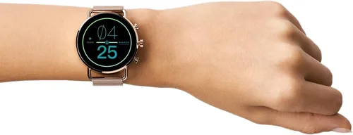 Vista 7 de Skagen Reloj inteligente con pantalla táctil Gen 6 con Alexa integrado altavoz frecuencia cardíaca oxígeno en sangre GPS pagos sin contacto