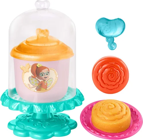 Vista 2 de Fisher-Price Butterbean's Cafe Create & Display Fairy Masa - Naranja