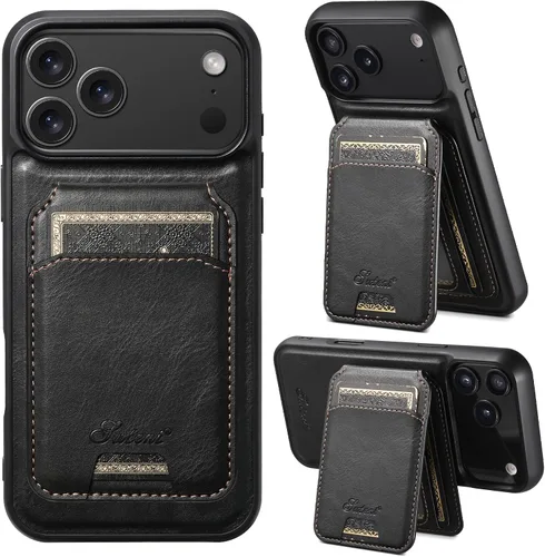 Vista 20 de PASNEW Funda para Pixel 9 Pro XL, Cartera de Cuero Premium con Soporte para Tarjetas [3 Tarjetas] con Soporte Plegable y Cubierta Magnética