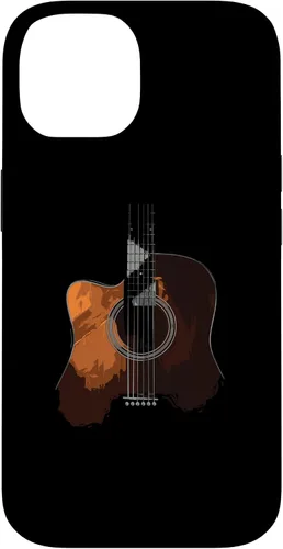 Vista 4 de iPhone 16 Instrument - Guitarist Acoustic Guitar Case