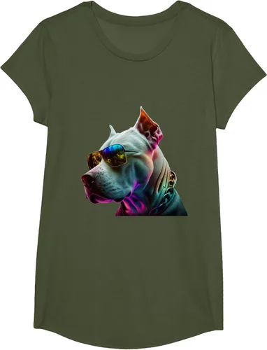 Vista 77 de Dogo Argentino Dogs Dogo Argentinos Camiseta, Negro