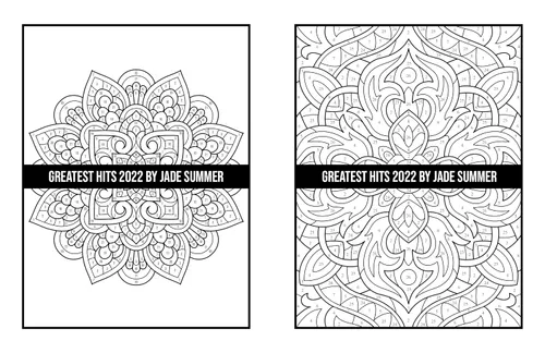 Vista 57 de Greatest Hits An Adult Coloring Book with the 100 Best Pages from the Jade Summer Collection