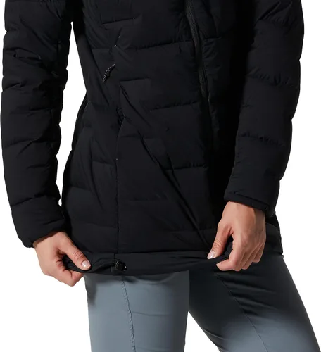 Vista 7 de Mountain Hardwear Parka elástica para mujer para campamento, viajes, senderismo de invierno y uso casual, aislada y duradera