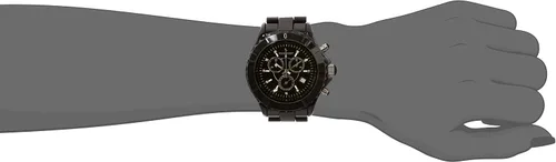 Vista 2 de Peugeot PS968 - Reloj de vestir con cronógrafo suizo para hombre, color negro