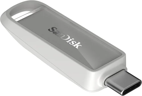 Vista 4 de SanDisk Unidad de teléfono de 64 GB con USB tipo C - para smartphones, tabletas y computadoras - Hasta 150 MB/s, USB 3.2 Gen 1 - Blanco ártico