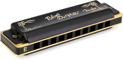 Vista 12 de Fender Blues Deville Armónica, paquete de 3 con estuche (teclas C, G, A)