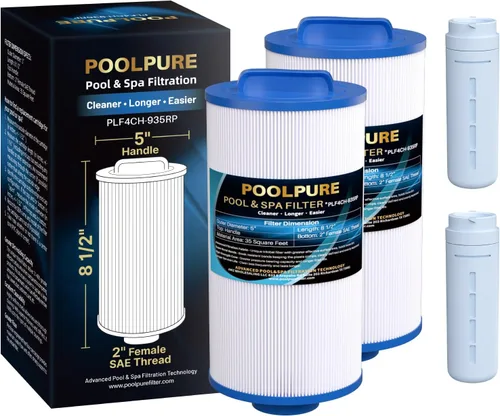 Vista 12 de POOLPURE El filtro de spa PLF4CH-935 reemplaza el filtro de bañera de hidromasaje 4CH-935, PWW35L, 817-4035, FC-0170, SD-01235, PDC580-AFS, X268554