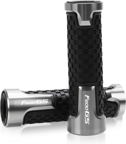 Vista 8 de Empuñaduras de manillar de motocicleta para BMW F800GS F800 GS F 800 GS 2008 2009 2010 2011 2012 2013 2014 2015 7/8 pulgadas 0.866 in manillar Negro