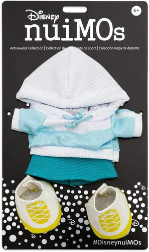 Vista 3 de Disney nuiMOs - Sudadera con capucha de malla con falda activa y tenis