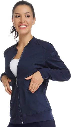 Vista 4 de Chaqueta Jeyong térmica con cremallera delantera para mujer