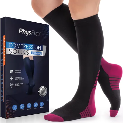 Vista 12 de Compression Socks for Women & Men 20-30 mmHg – Circulation Support for Nurses, Travel, Flight, Running & Everyday Wear