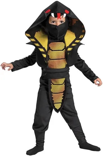 Vista 2 de Disfraz de cobra ninja de Disguise, infantil, Un solo