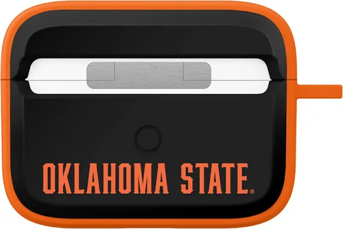 Vista 6 de Oklahoma State Cowboys HDX - Funda compatible con Apple AirPods Pro 1 y 2 (clásico)