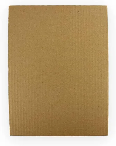Vista 2 de EcoSwift Paquete de almohadillas de cartón corrugado ligeras de 8.5 x 11 x 0.12 pulgadas para mudanza, correo o almacenamiento (paquete de 200)