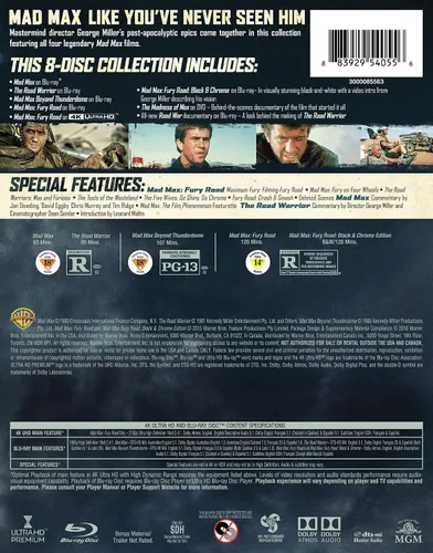 Vista 2 de Mad Max High Octane Collection Blu-ray