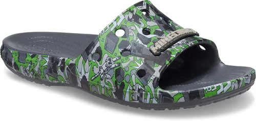 Vista 7 de Crocs Sandalia clásica unisex para adultos Minecraft Slide