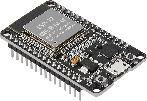 Vista 9 de AITRIP 10 piezas ESP32S ESP32 ESP-WROOM-32 placa de desarrollo 2.4GHz Dual-Core WiFi + Bluetooth 2 función microcontrolador para Arduino