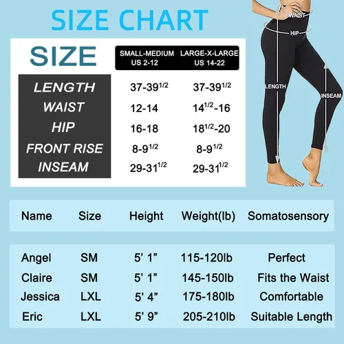 Vista 6 de GROTEEN Paquete de 3 leggings de cintura alta para mujer control de abdomen entrenamiento correr senderismo uso diario leggings negros pantalones