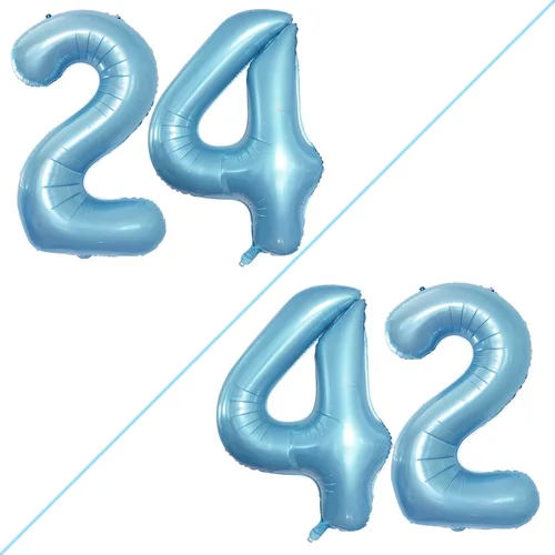 Vista 89 de Goer, conjunto de globos de papel aluminio para decoraciones de cumpleaños, globos de las letras de feliz cumpleaños y de números Oro