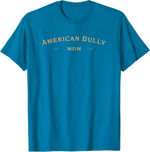 Vista 5 de Camiseta clásica American Bully Mom, American Bully Dog Mom, Negro
