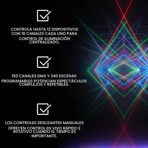 Vista 3 de CHAUVET DJ OBEY40 control DMX universal