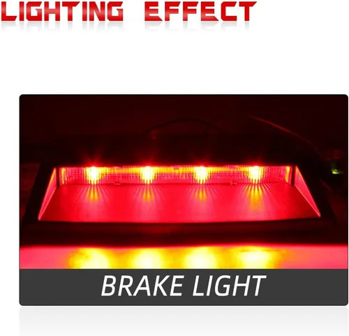 Vista 5 de Tercera luz de freno de montaje alto para Nissan Sentra 2012 2013 2014 2015 2016 2017 2018 tercera lámpara de luz de parada