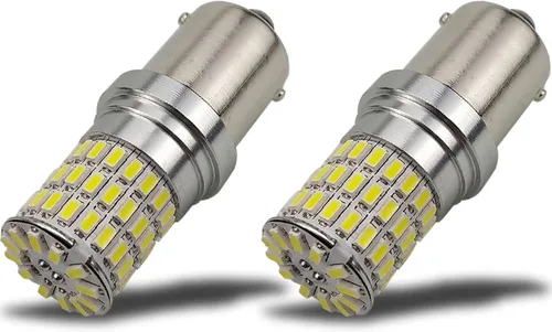 Vista 9 de iBrightstar Bombillas LED de 9-30 V extremadamente brillantes 1156 1141 1003 BA15S de repuesto para luces de señal de giro, amarillo ámbar