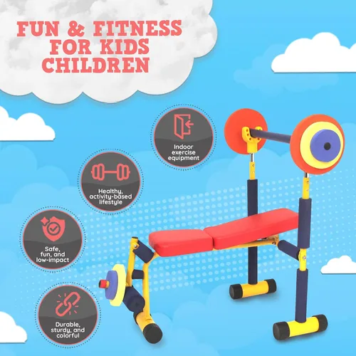 Vista 11 de Equipo para hacer ejercicios para niños Fun and Fitness de Redmon