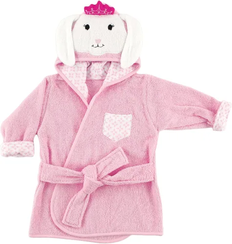 Vista 9 de Hudson - Bata de baño con capucha, diseño de cara de animal