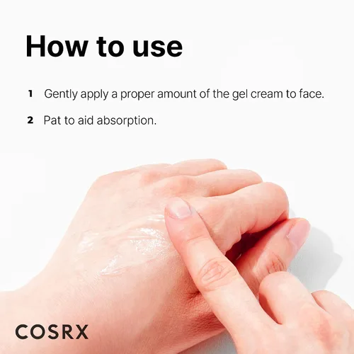 Vista 6 de COSRX Hydrium Green Tea Aqua - Crema de gel calmante de té verde, 1.69 onzas líquidas, crema diaria ligera, camelia, gel de aloe, cuidado de la piel
