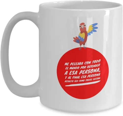 Vista 3 de Regalo para amigos Taza de cafe para hermana/o Perfecto regalo para graduados, profesionales y estudiantes Vaso con afirmaciones positivas