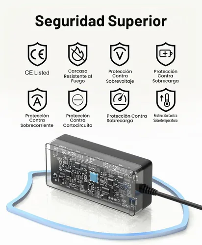 Vista 6 de Cargador de 19 V para altavoz Bluetooth inalámbrico JBL Xtreme 2