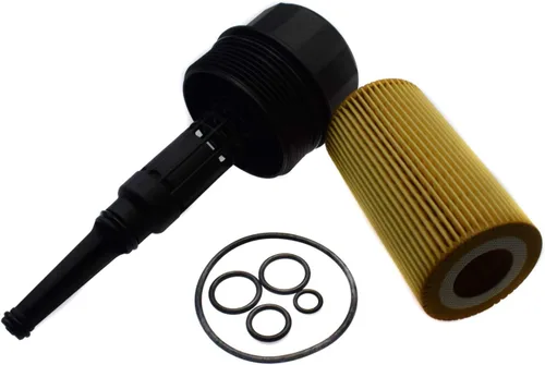 Vista 2 de Filtro de aceite de motor con tapa de cubierta de carcasa 6111800010 para Dodge Sprinter 2500 3500 2003-2006 para Freightliner Sprinter 2500 3500