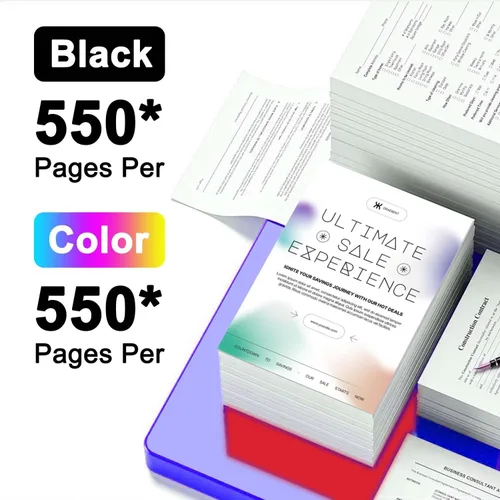 Vista 3 de LC401XL LC401 - Cartuchos de tinta (5 unidades, 2 unidades, negro/cian/magenta/amarillo) cartuchos de tinta compatibles de repuesto para impresora