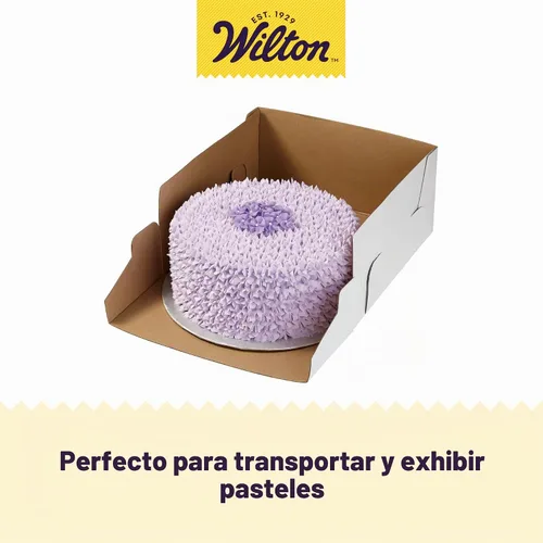 Vista 3 de Wilton Cajas para pastel de 12 pulgadas con ventanas para pasteles de 10 pulgadas, 6